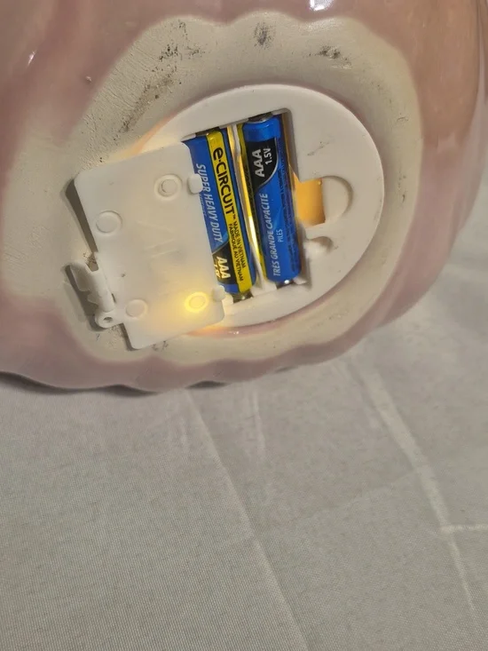 Pink Ceramic Clam Shell LED Decor NEW - Picture 14 of 14